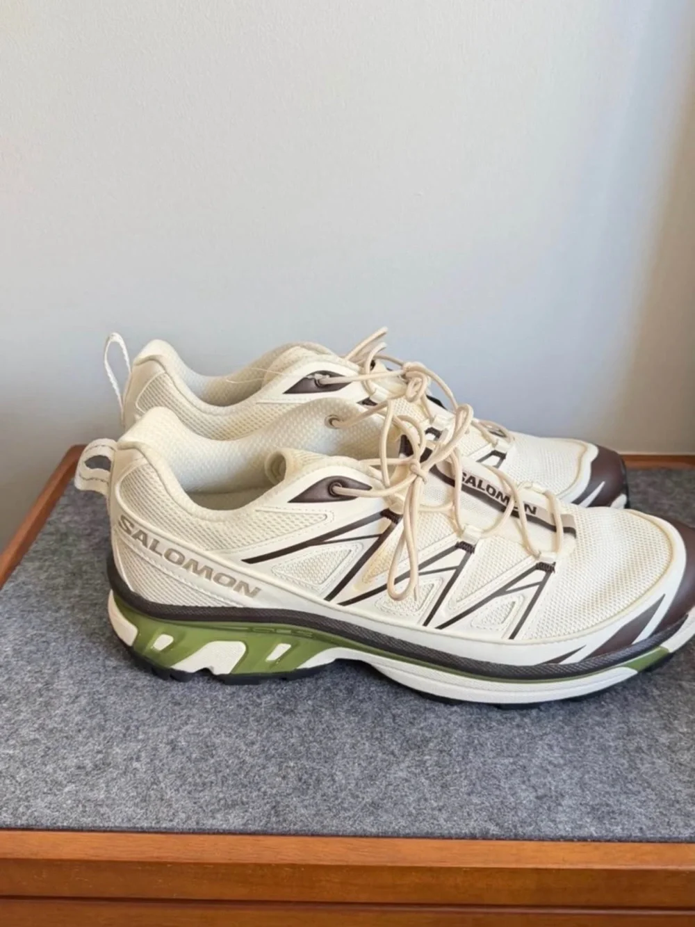 SALOMONXT-6 Expanse 'Vanilla Ice Black Coffee Size 13 - Picture 1 of 6